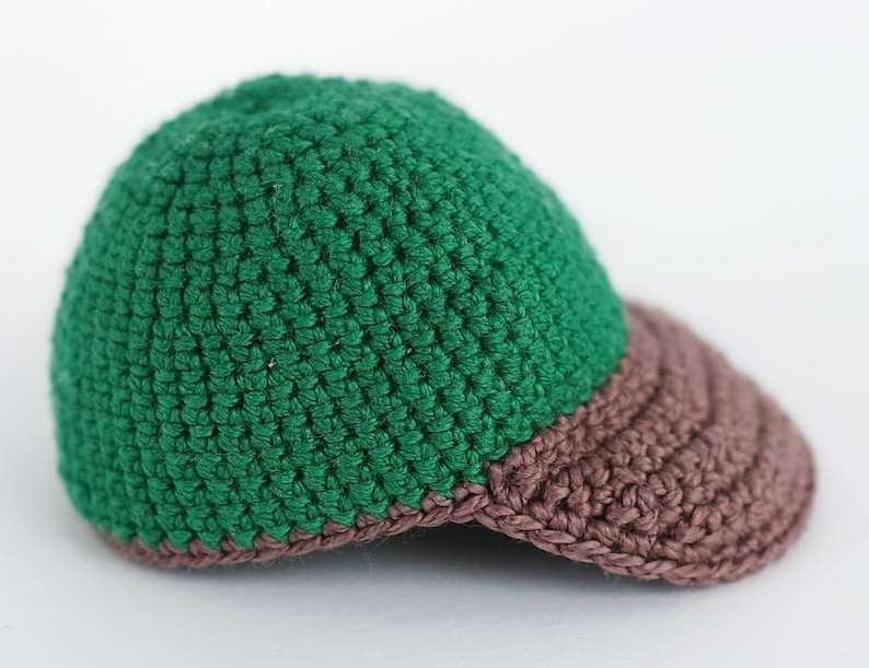 Knitted flat cap pattern