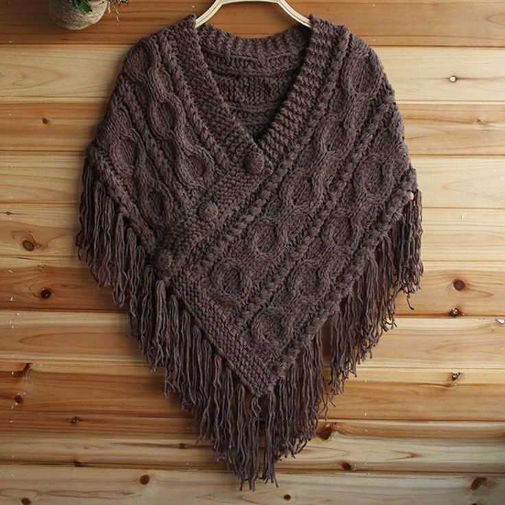 Poncho patterns to knit or crochet