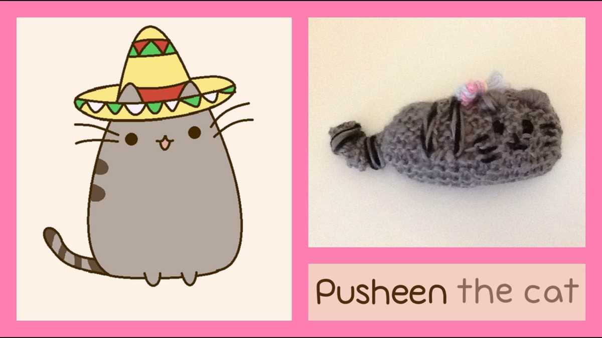 Pusheen knitting pattern