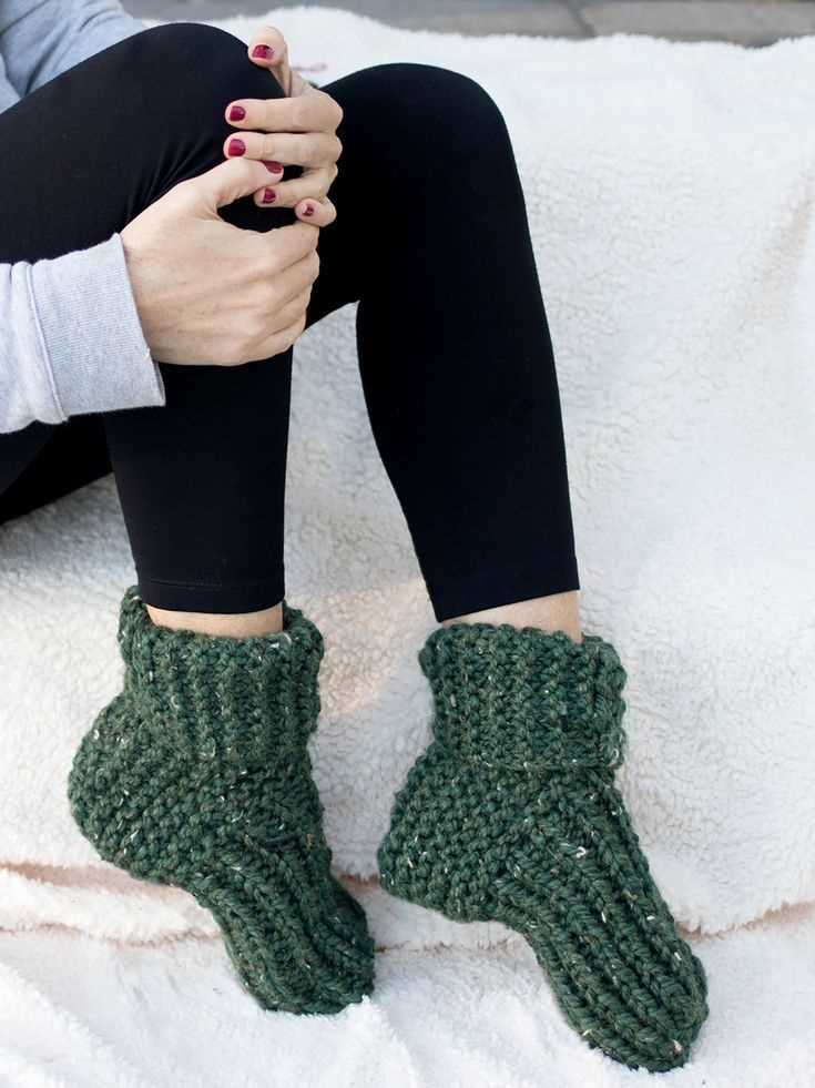 Free knitting pattern slippers