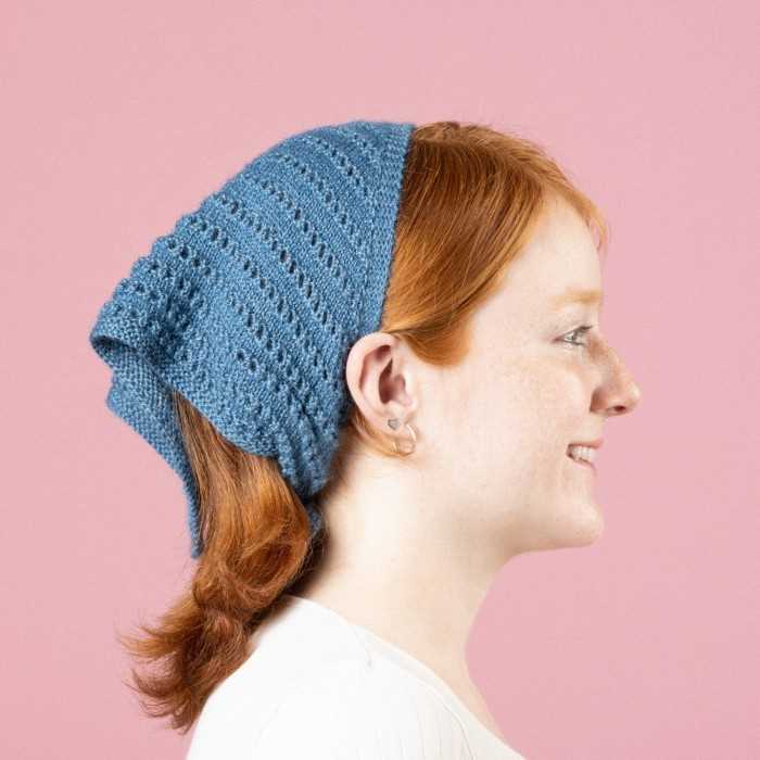 Free bandana knitting pattern