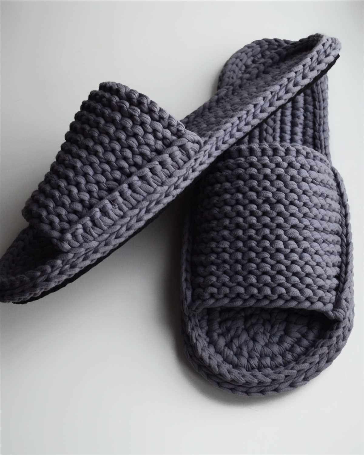 Knitted shoes pattern free