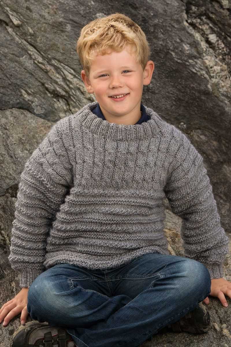 Boy sweater knitting pattern free