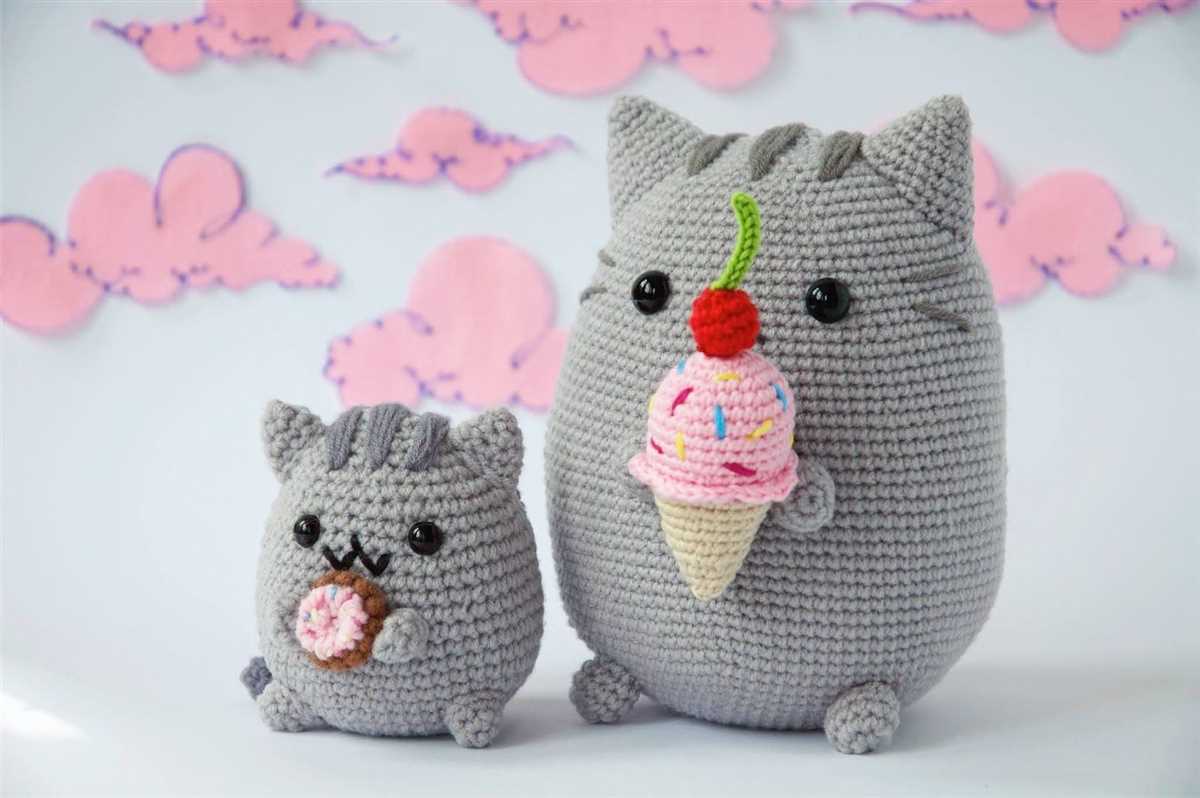 Pusheen knitting pattern