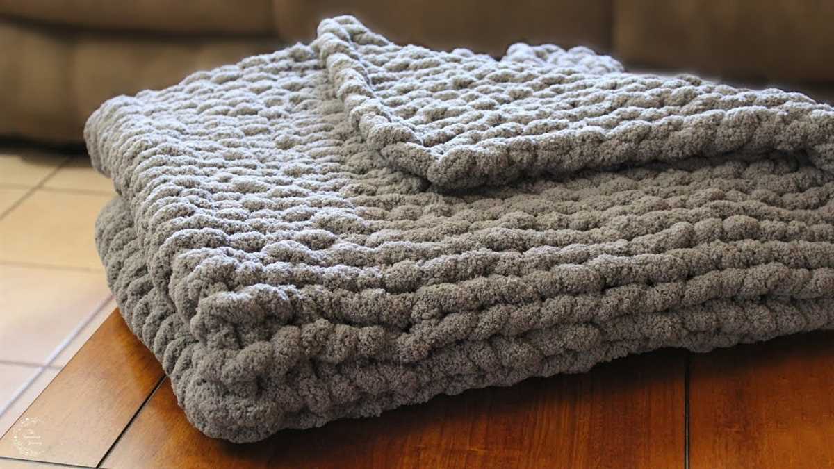 Easy chunky blanket knitting patterns