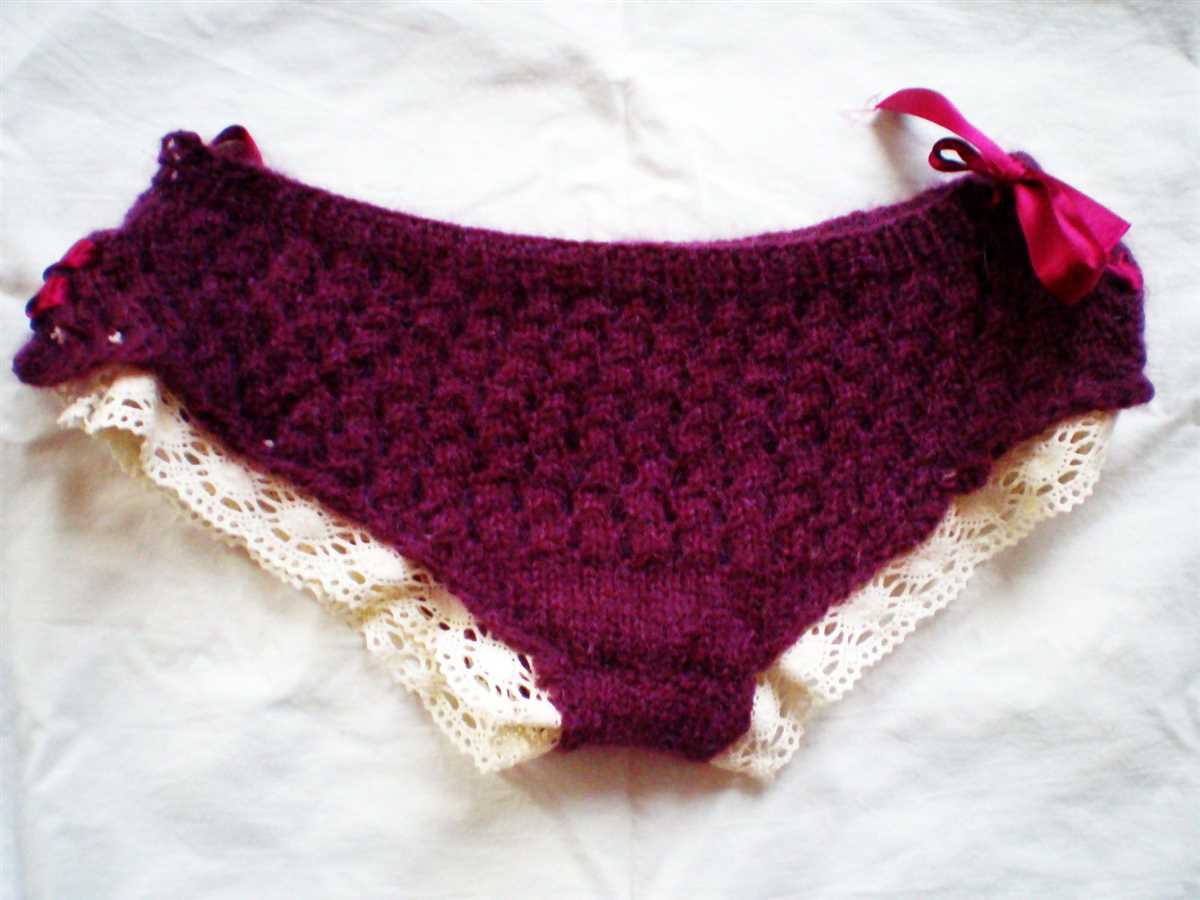 Knitting underwear patterns free