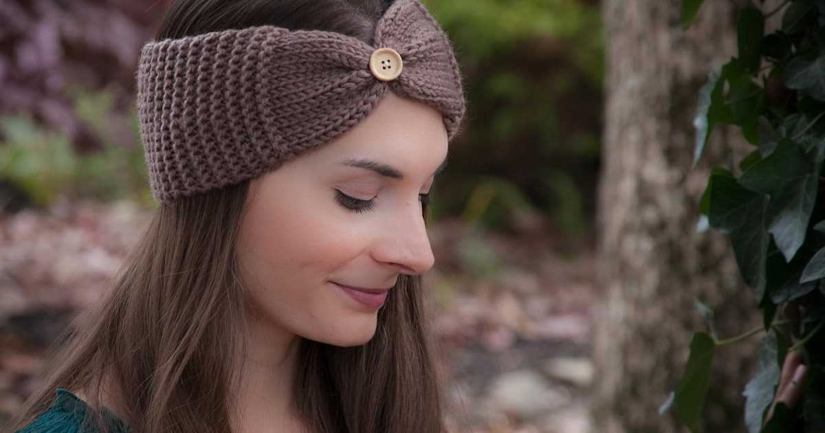 Knitted head band free pattern