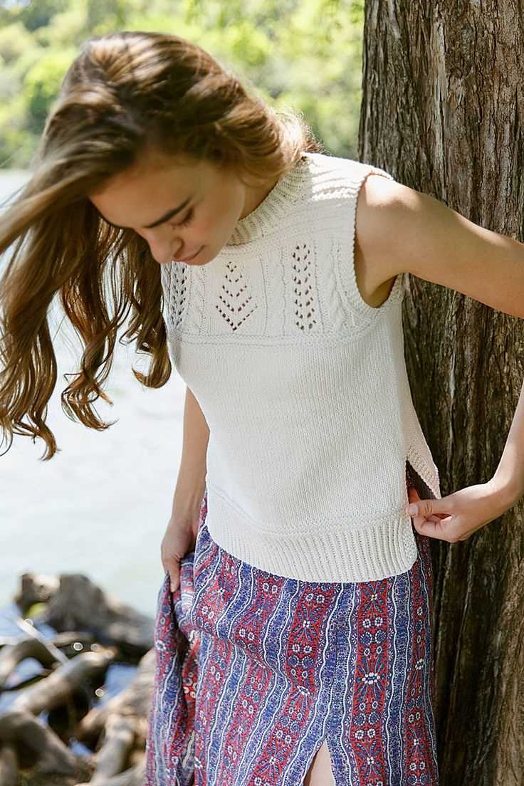 Summer top knitting patterns