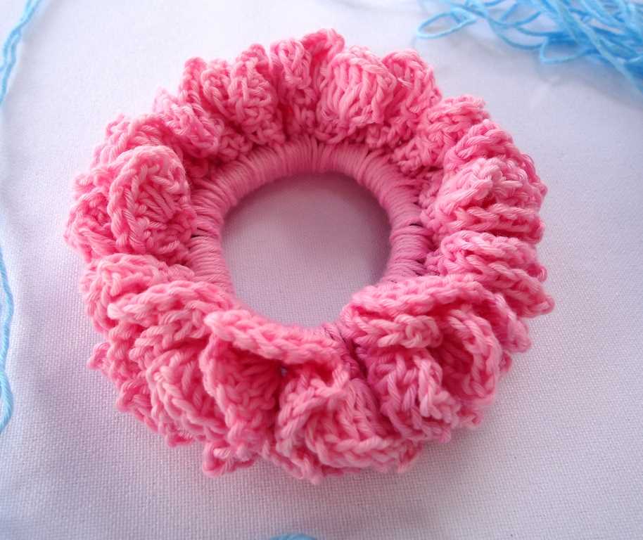 Scrunchie knitting pattern