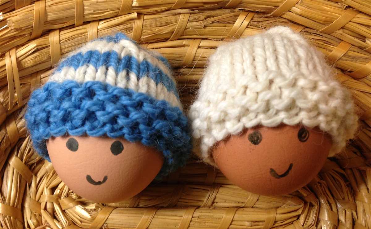 Free knitting pattern for egg cosy