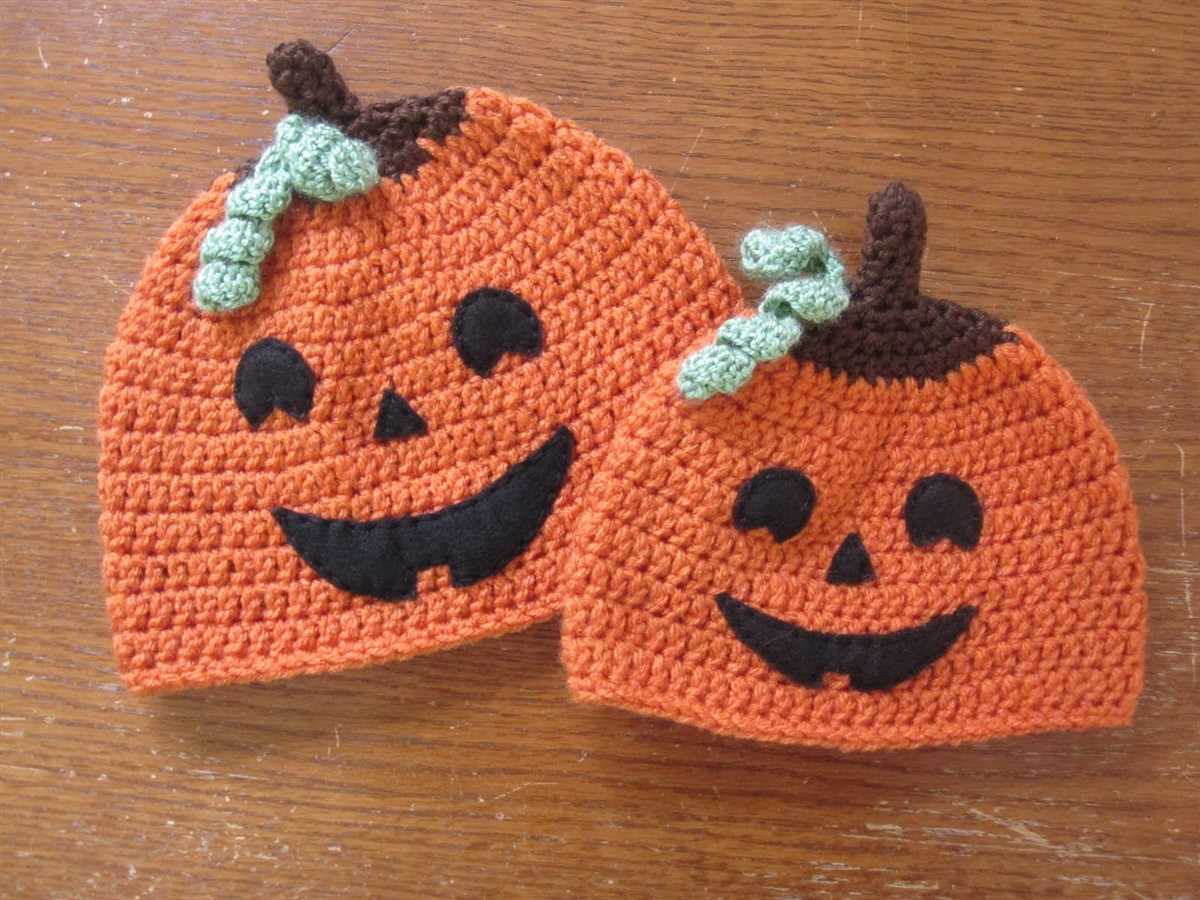 Pumpkin knit hat pattern