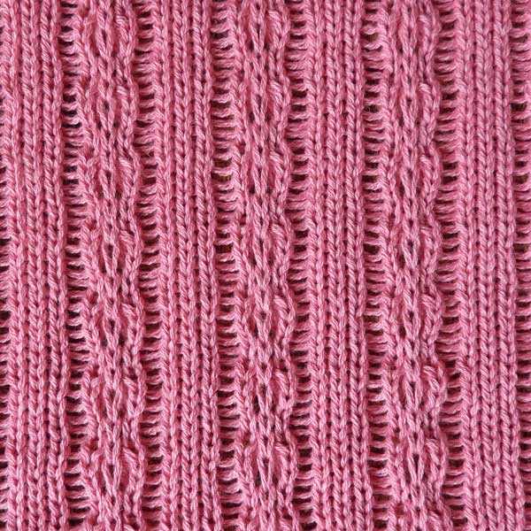 Lace knitting stitch patterns