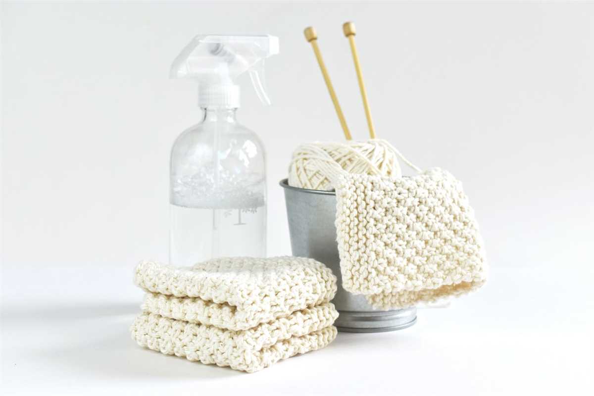 How to knit dishcloths free patterns