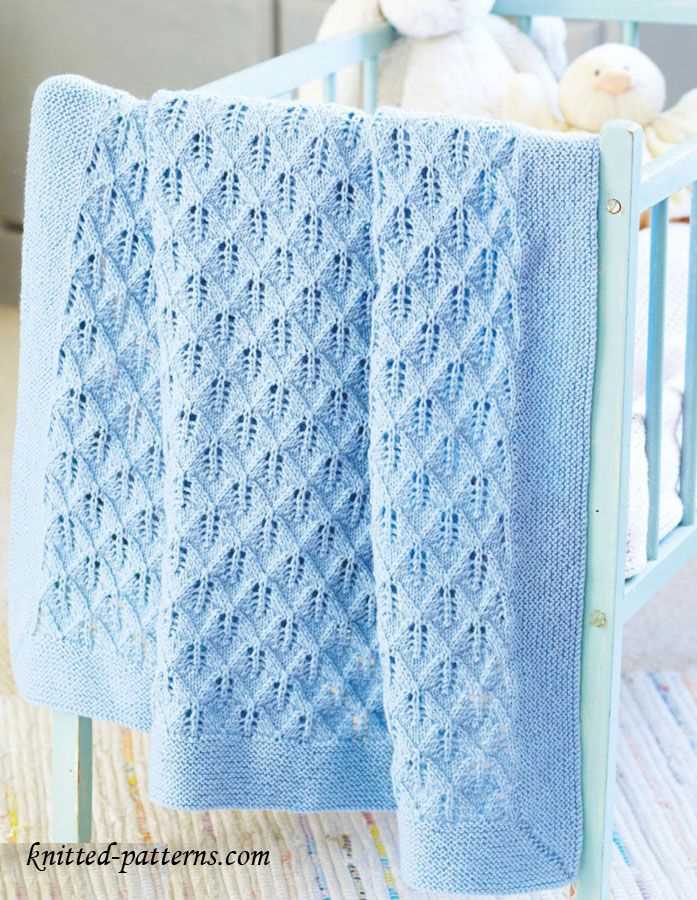 Knit security blanket pattern