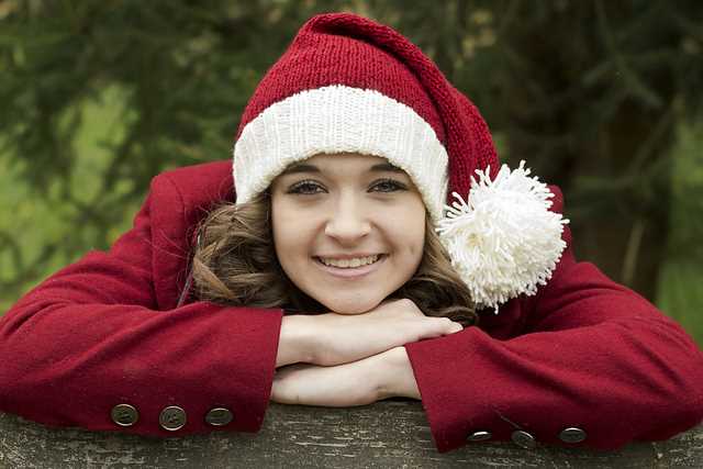 Knitted santa hat pattern