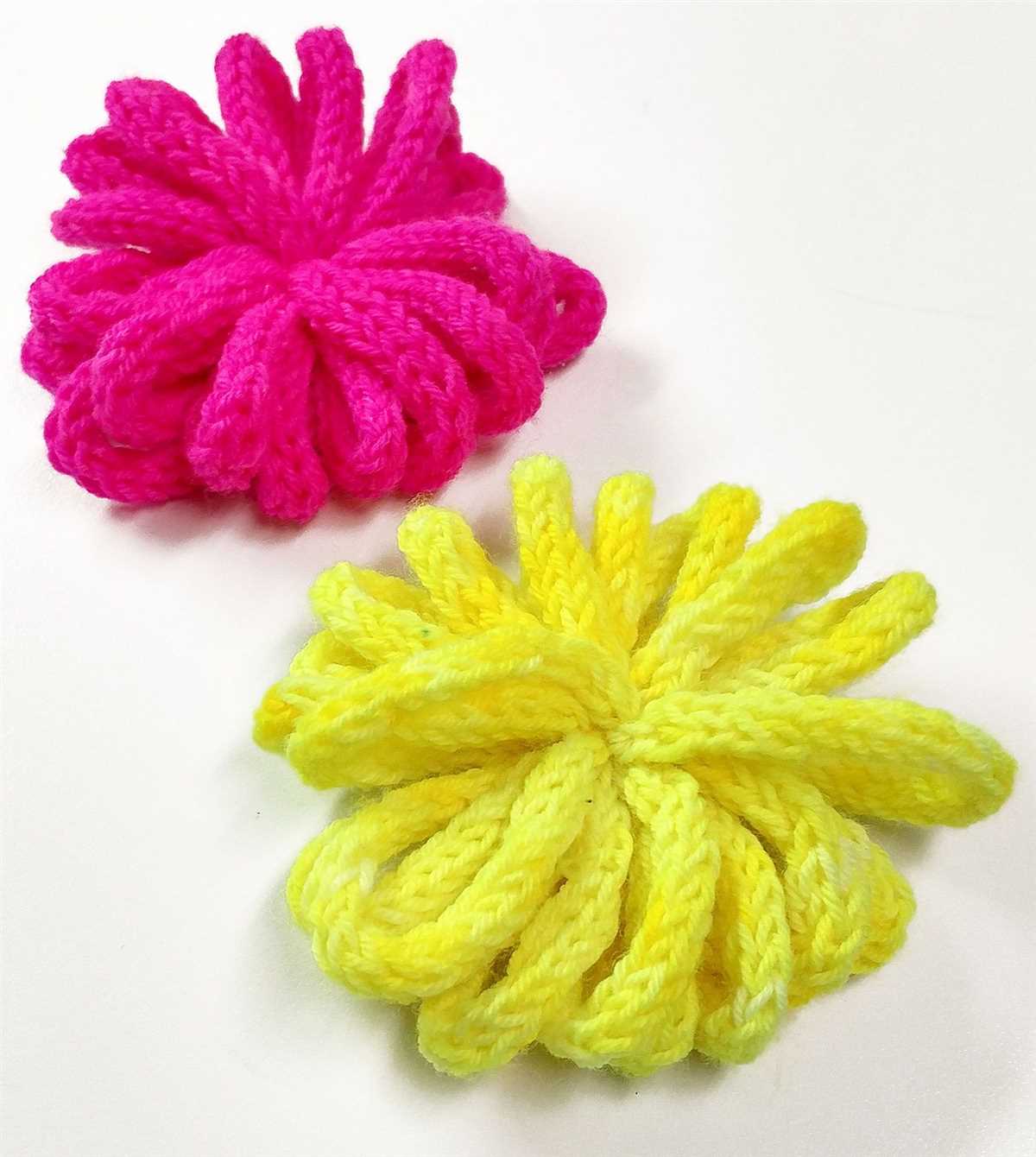 Pom pom knitting patterns