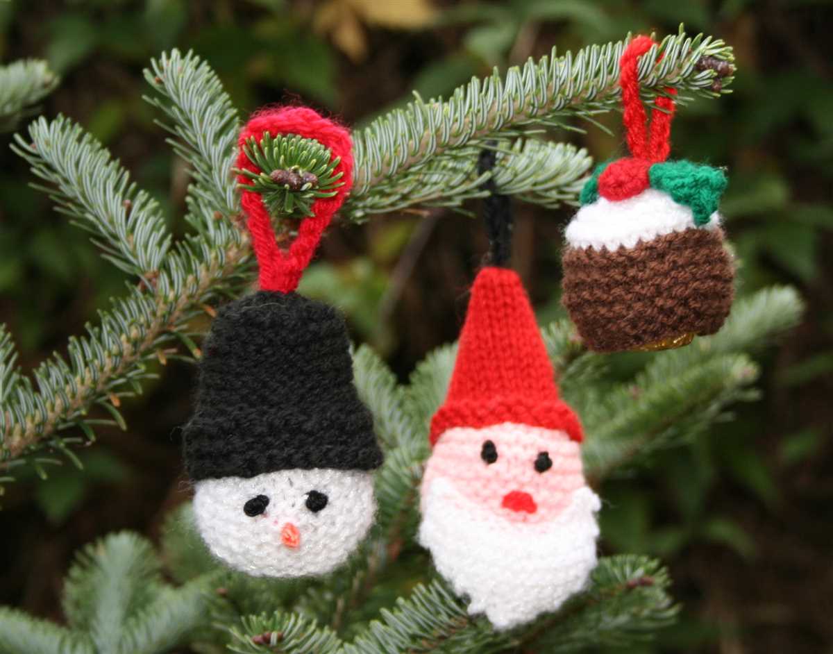 Knitting pattern christmas pudding