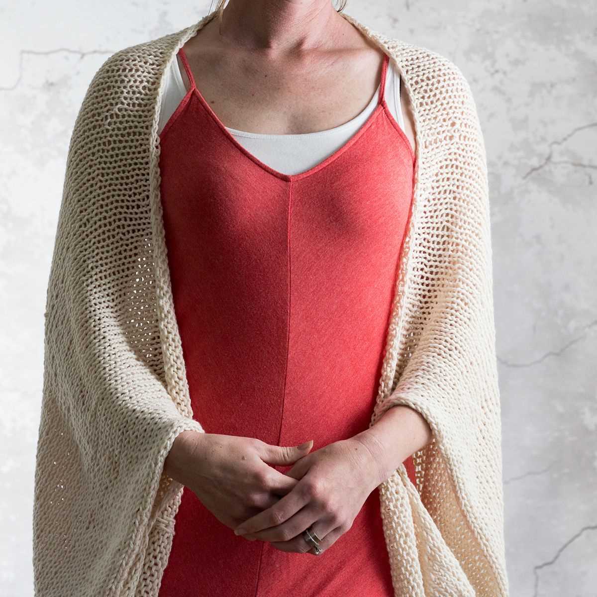 Free knitting pattern for shrug easy