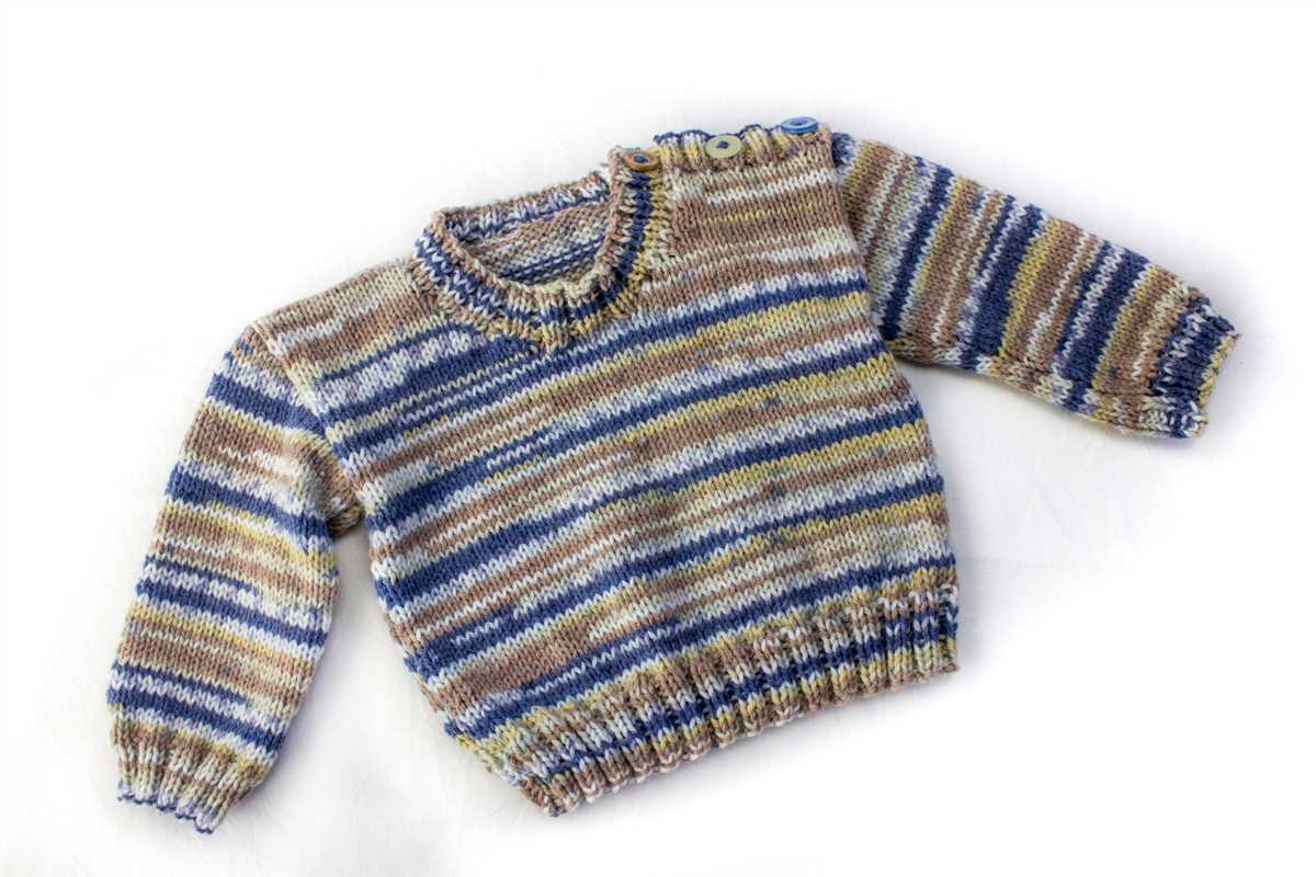 Toddler knit sweater pattern