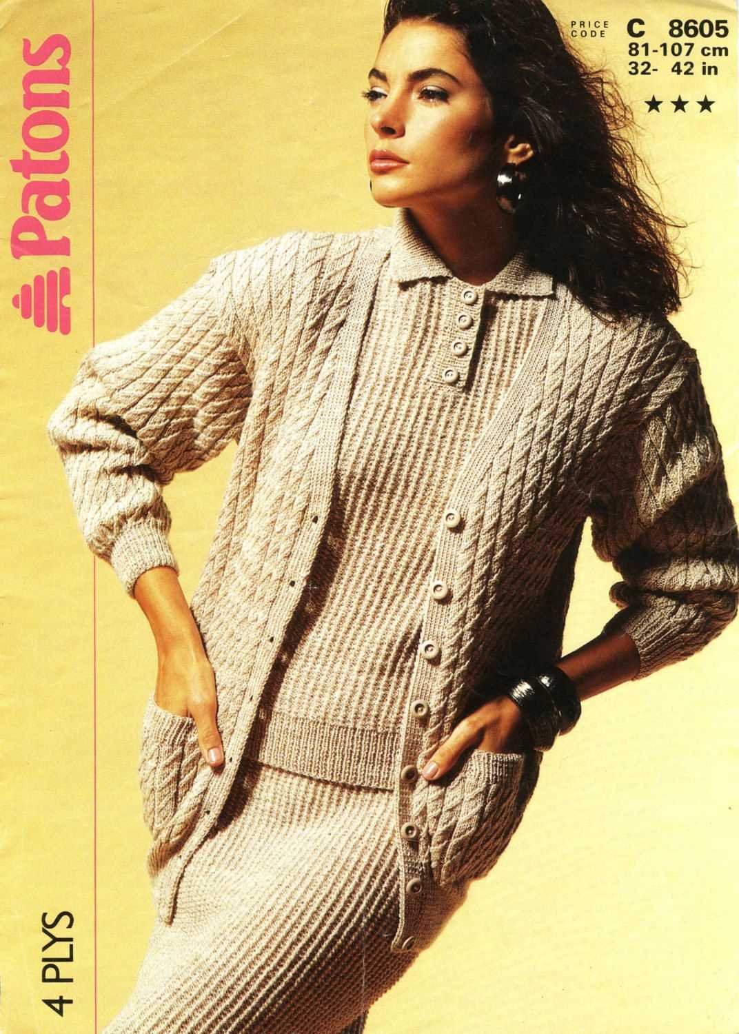 4ply ladies knitting patterns