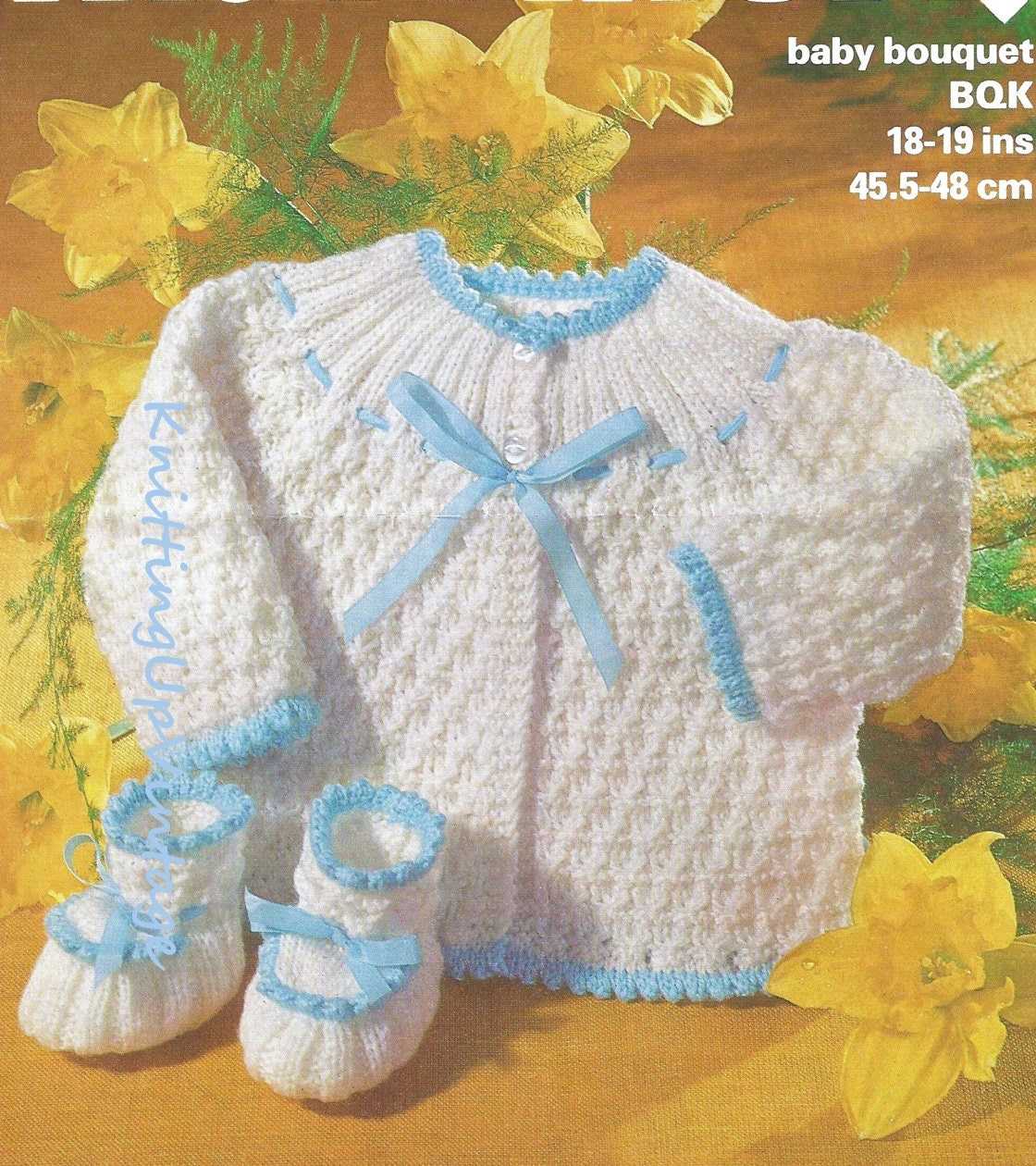 Matinee jacket knitting patterns free