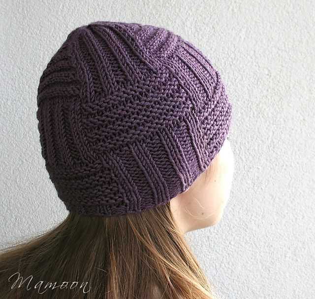 Free pattern for knitted beanie