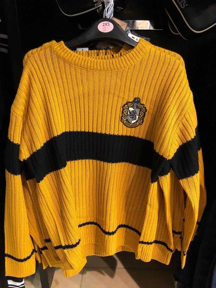 Hufflepuff sweater knitting pattern