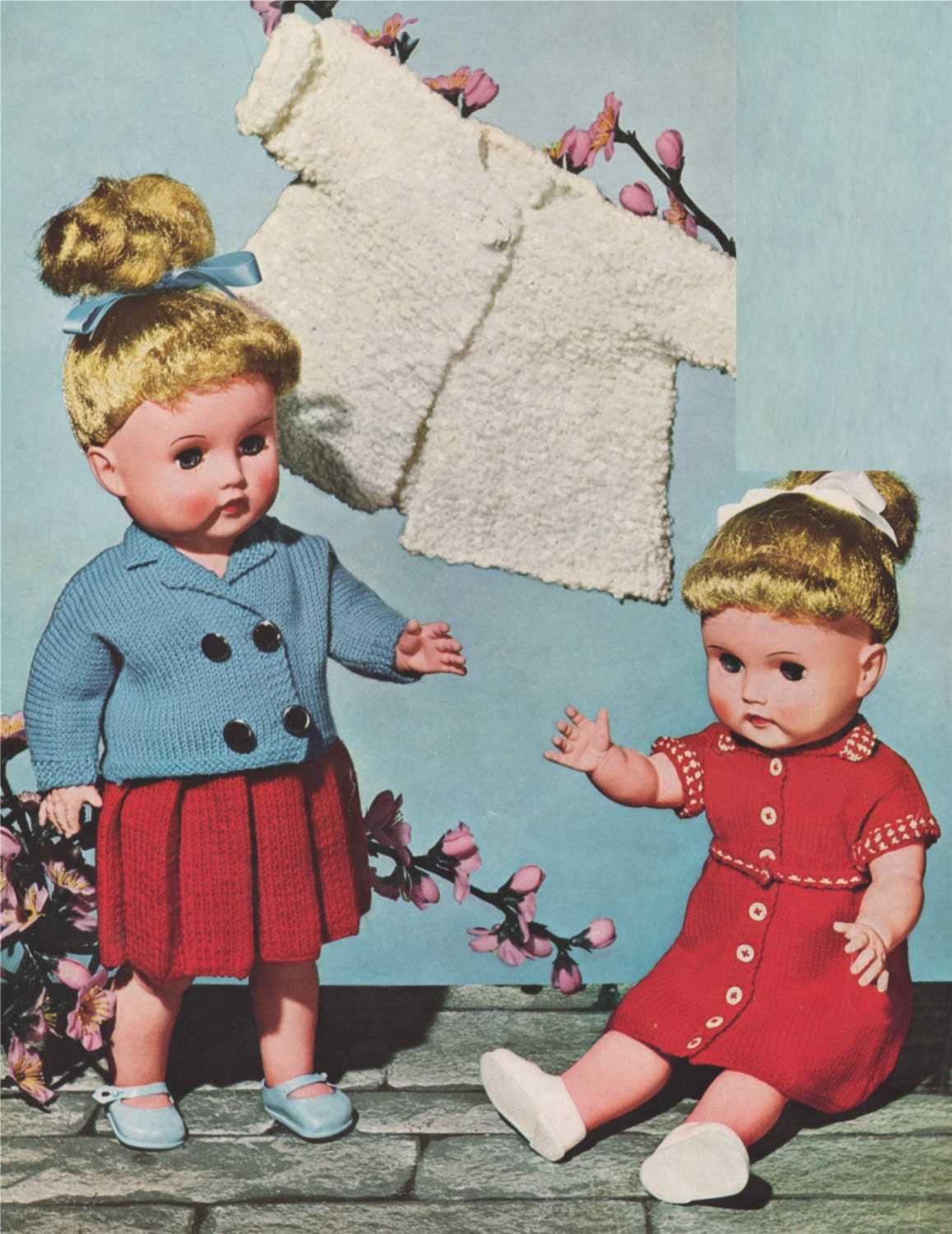 Vintage doll knitting patterns