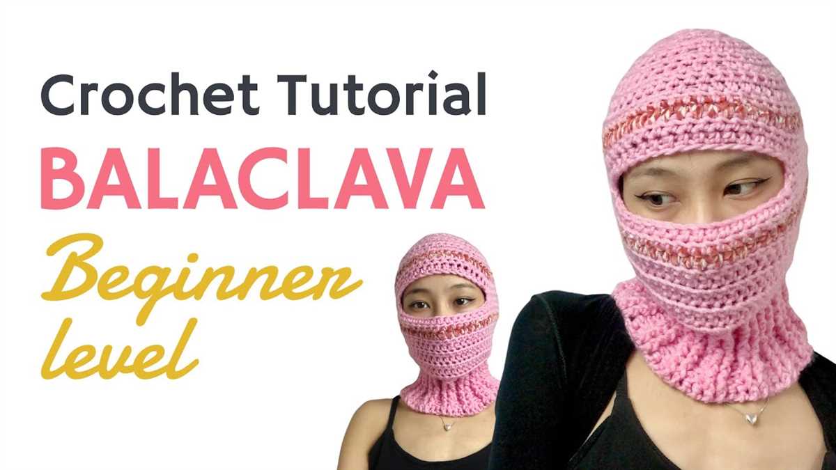 Hand knit balaclava pattern