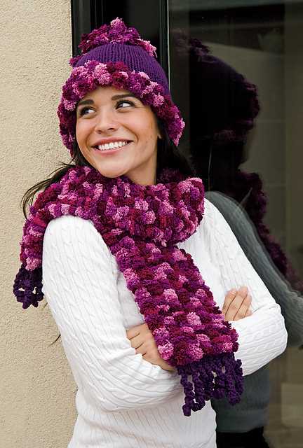 Berry hat knitting pattern free