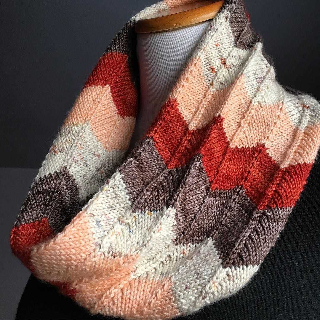 Chevron scarf knitting pattern free