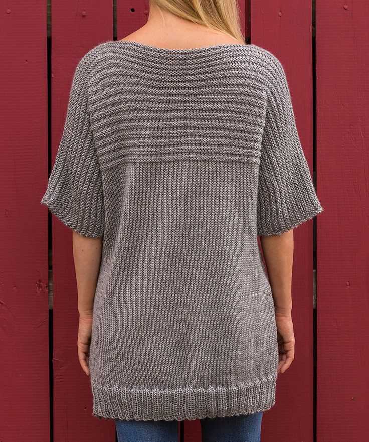 Lightweight knit sweater pattern