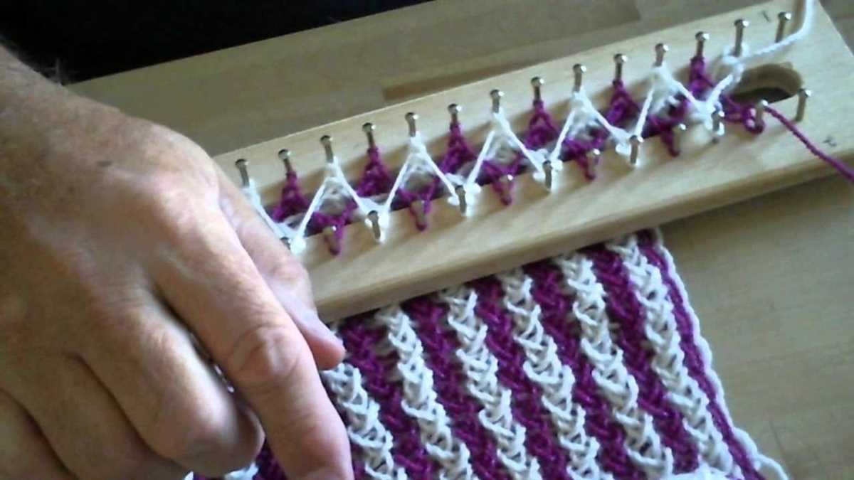 Loom knitting patterns videos