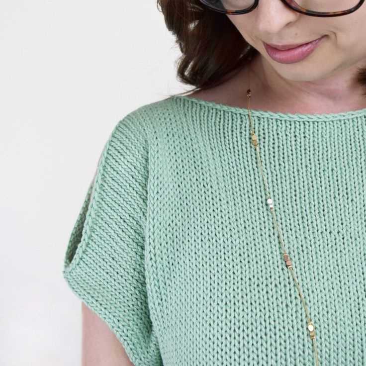 T-shirt knitting pattern free