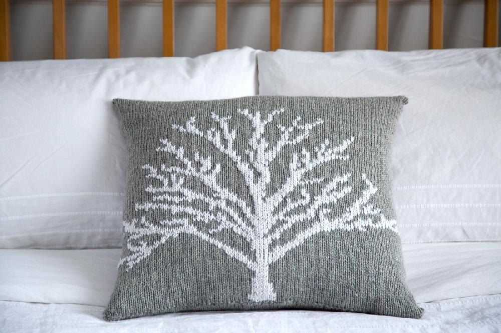 Pillow knitting pattern