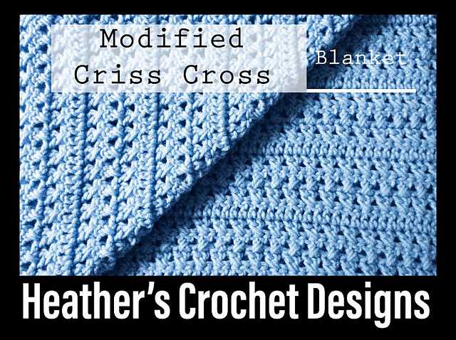 Criss cross knitting pattern