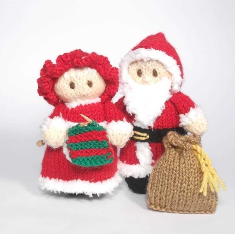 Santa claus knitting pattern free