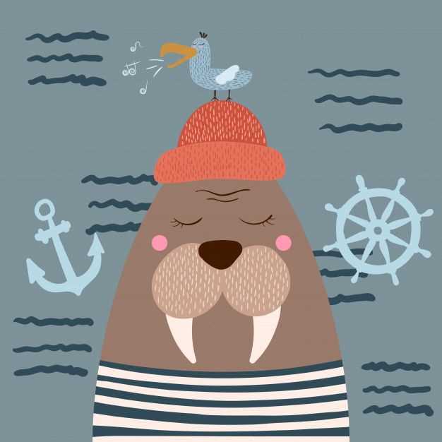 Walrus knitting pattern