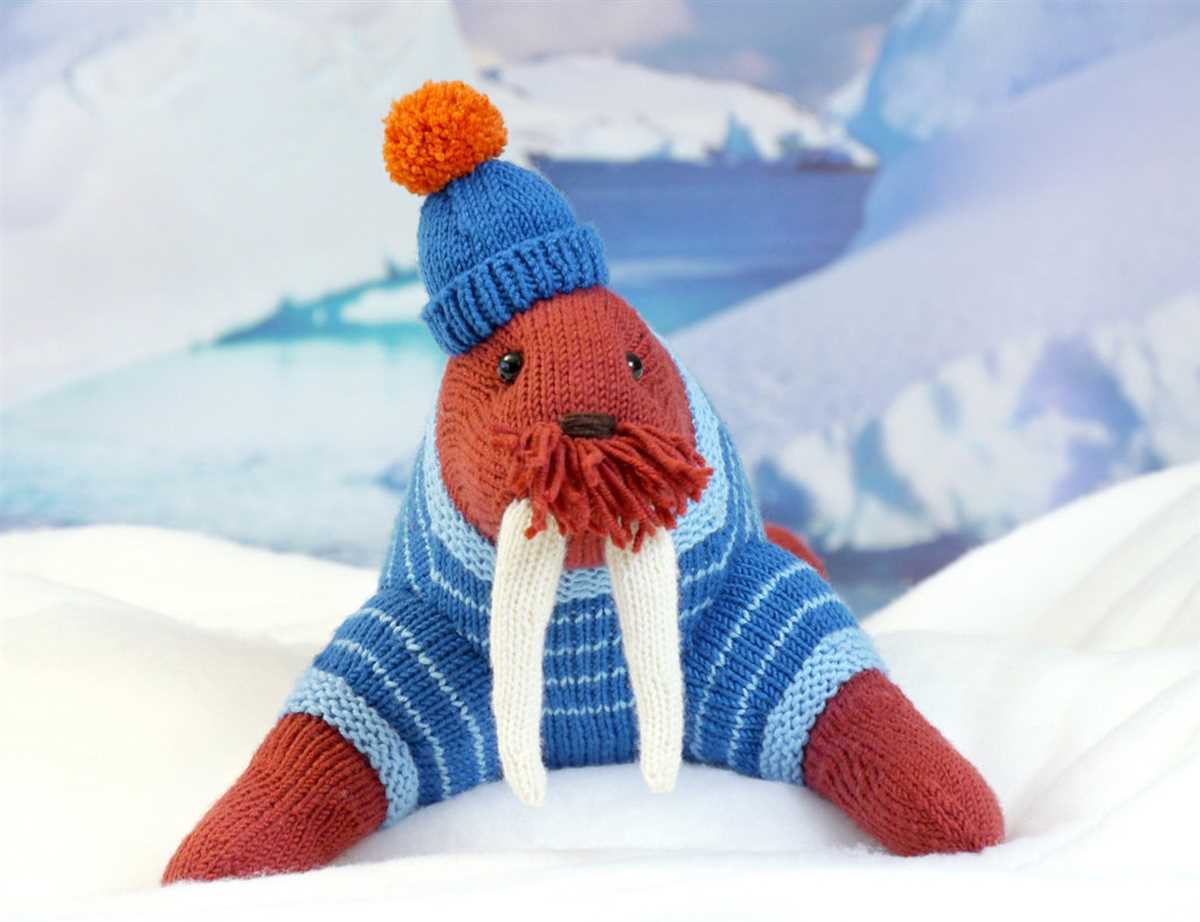 Walrus knitting pattern