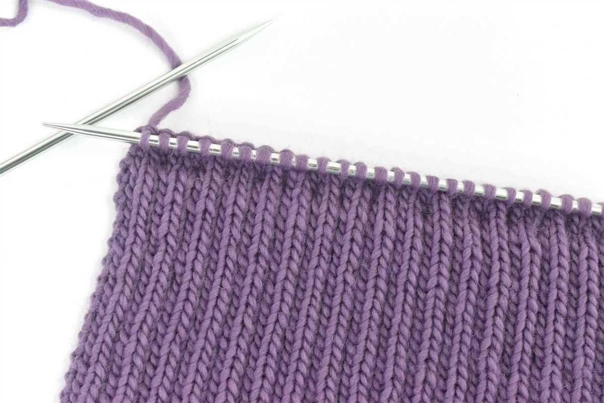 Knit bag pattern straight needles