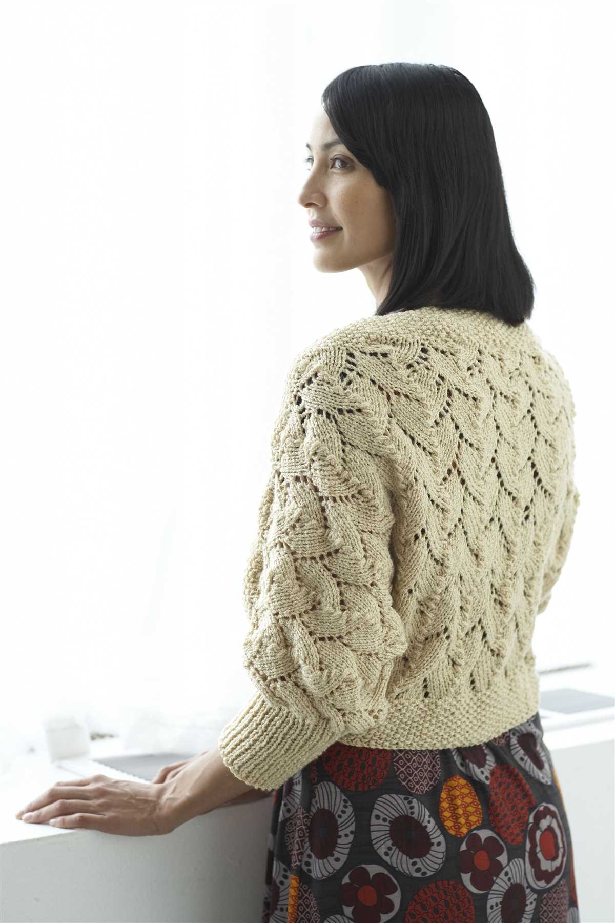 Free knitted shrug pattern