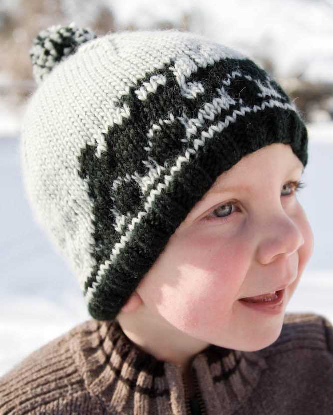 Boys knit hat pattern