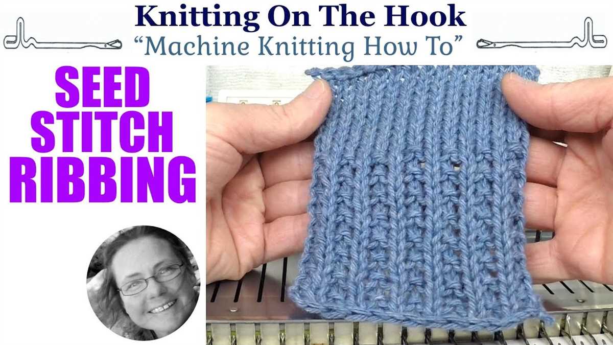 What is rib pattern in knitting