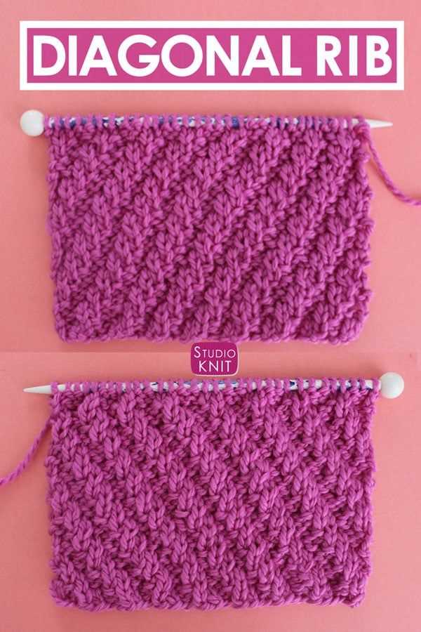 What is rib pattern in knitting