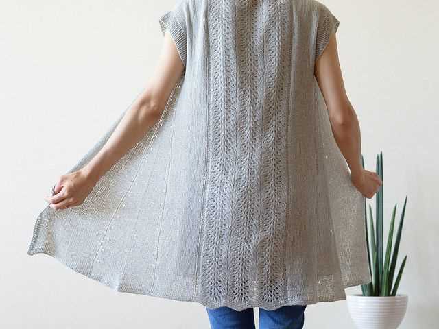 Easy summer sweater knitting pattern