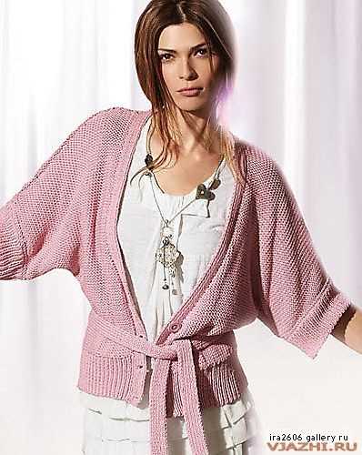 Free kimono sweater knitting pattern