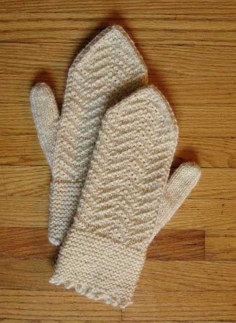 Knitting patterns mittens adults