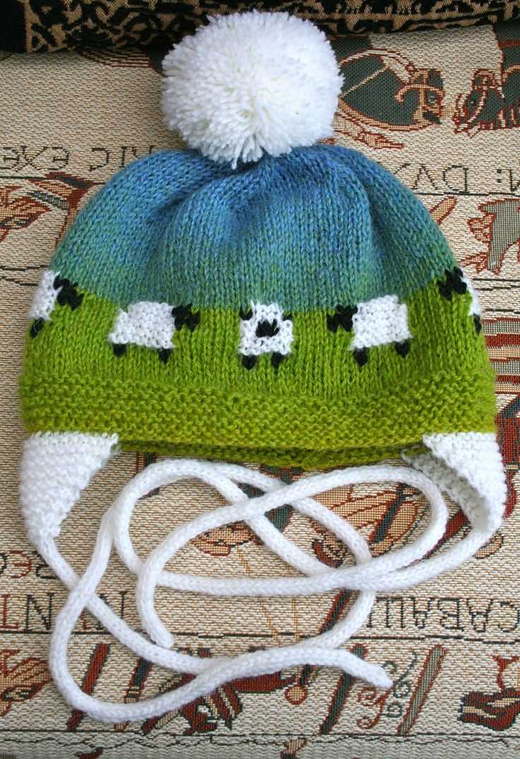 Sheep hat knitting pattern free