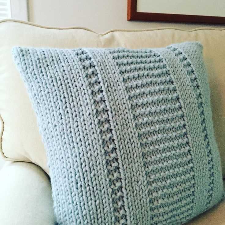 Knit pillow pattern free