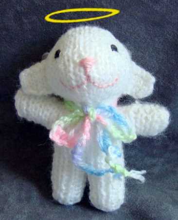 Knitted lamb pattern free